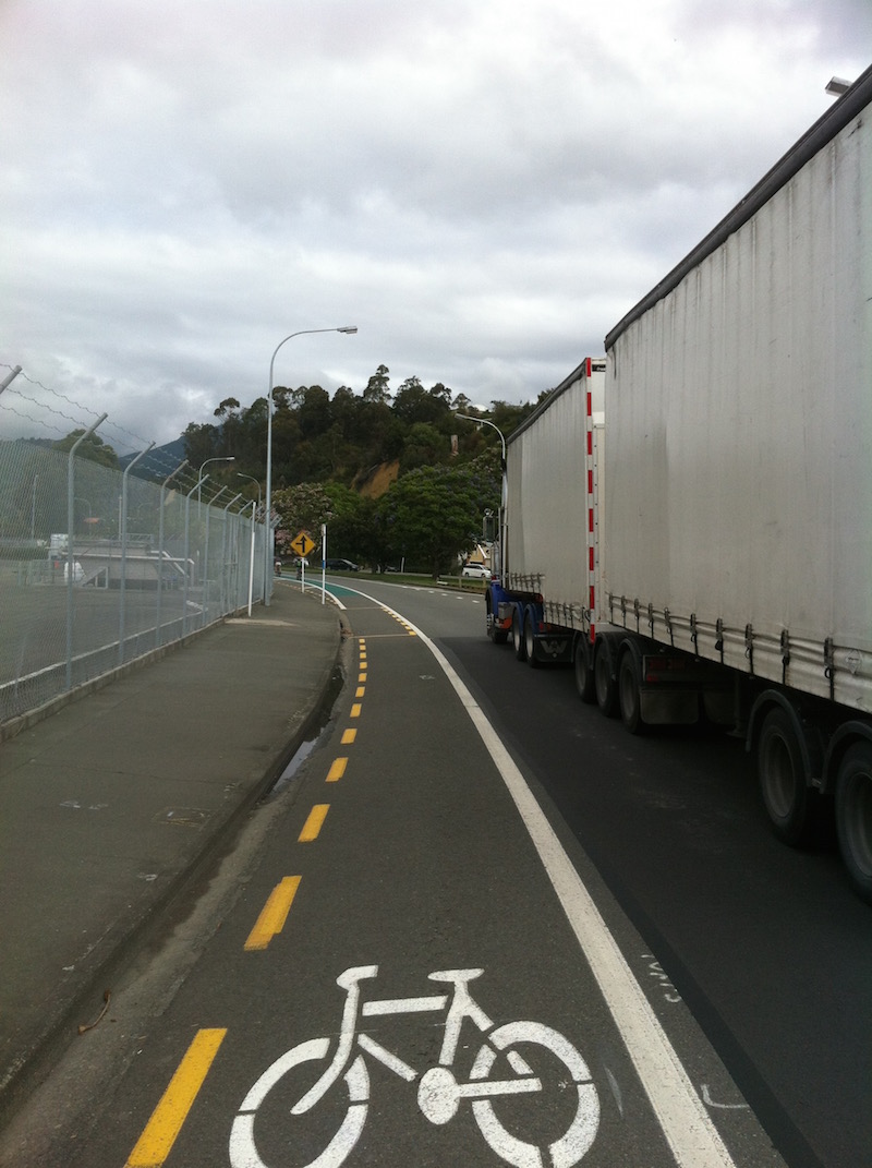Heavy vehicles and cyclists