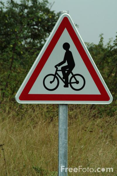 Bicycle Route Sign - Germany